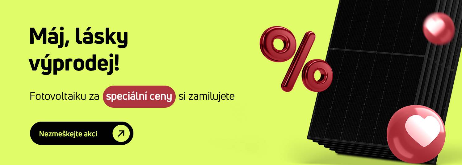 Maj lasky vyprodej