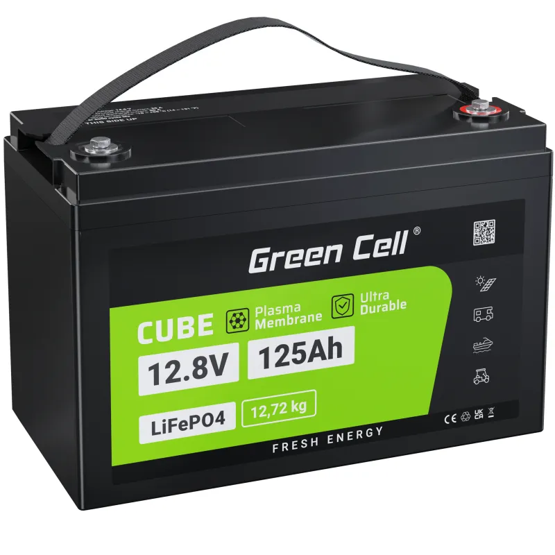 Baterie LiFePO4 12,8V 125Ah Green Cell CAV13