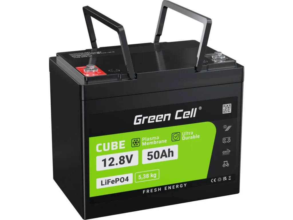 Baterie LiFePO4 12,8V 50Ah Green Cell