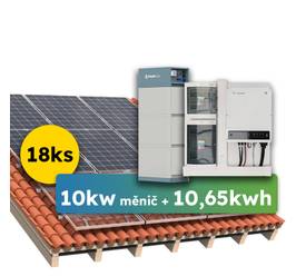 Hybrid GoodWe 7,74kWp 10,65kWh 3-fázový hybridní systém na klíč