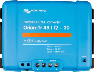 Konvertor DC/DC Orion-Tr 48/12V-30A 360W IP43 Izolovaný