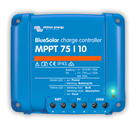 MPPT regulátor nabíjení Victron Energy BlueSolar 75V 10A