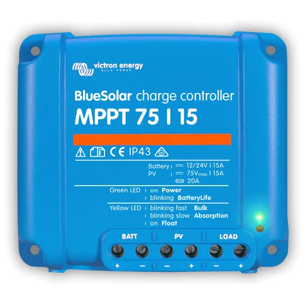 MPPT regulátor nabíjení Victron Energy BlueSolar 75V 15A