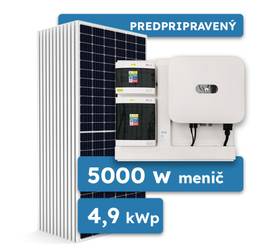 On-grid Huawei 5,16kWp 3-fáz predpripravený solárny systém