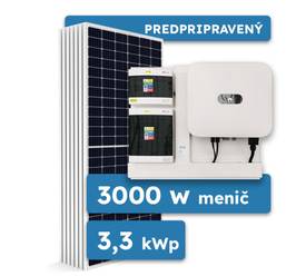 On-grid Huawei 3,4kWp predpripravený solárny systém