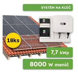 On-grid Huawei 7,7kWp 3-fáz systém na kľúč