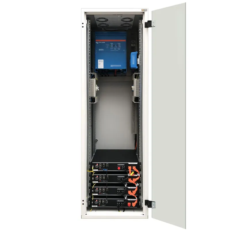 RACK Plug & Play hybridní solární systém Victron 48V 5000VA 9,6kWh