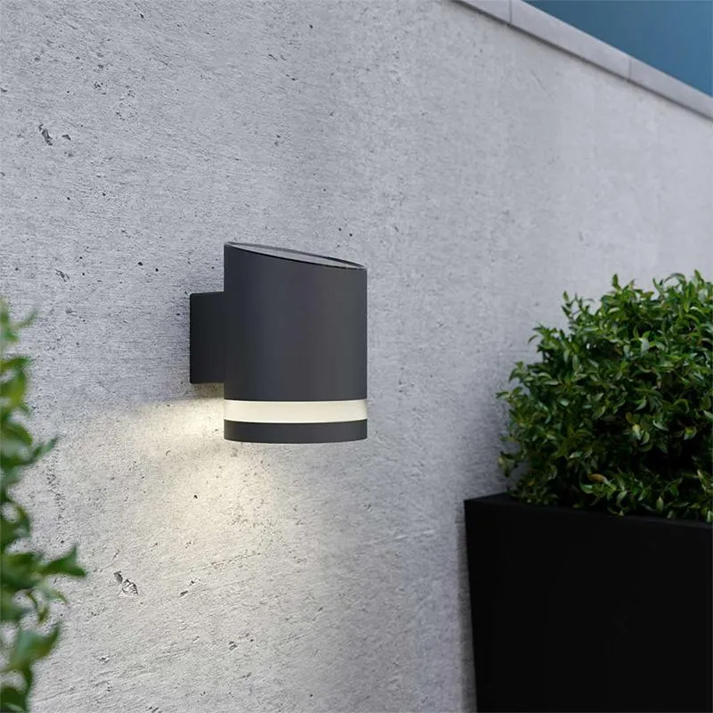 Solární nástěnné osvětlení SolarCentre Truro Antracit