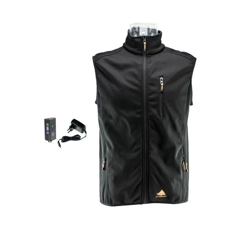 Vyhřívaná vesta Alpenheat FIRE-SOFTVEST softshellová velikost S