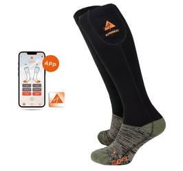 Vyhrievané ponožky Alpenheat FIRE-SOCKS vlna veľkosť XL s diaľkovým ovládaním