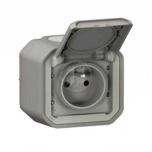 Zásuvka PLEXO IP55 2P+T 16A s dětskou ochranou