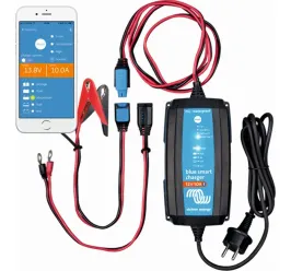 Nabíječka autobaterií BlueSmart 12V 25A IP65 s DC konektorem