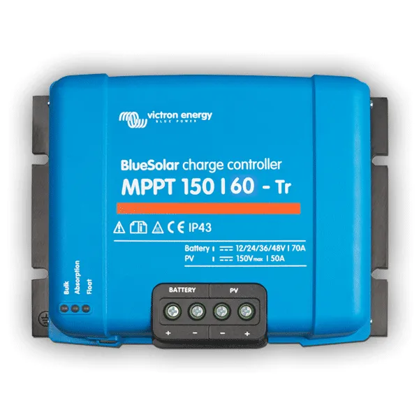 MPPT regulátor nabíjení Victron Energy BlueSolar 150V 60A -TR (zánovní)