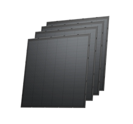 EcoFlow sada čtyř 250 W pevných solárních panelů