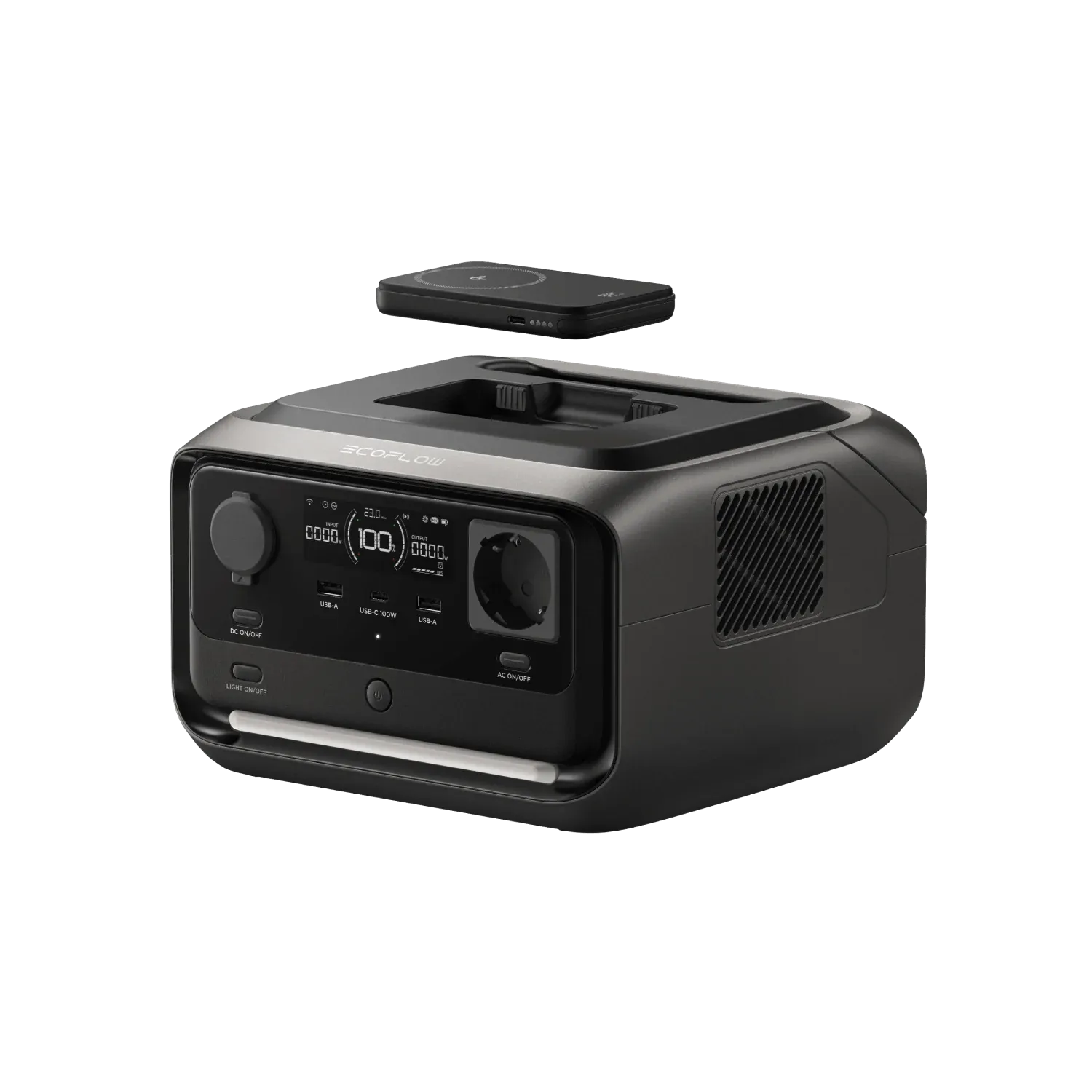 EcoFlow RIVER 3 Plus Wireless - 286 Wh přenosná elektrárna + powerbanka RAPID 5000