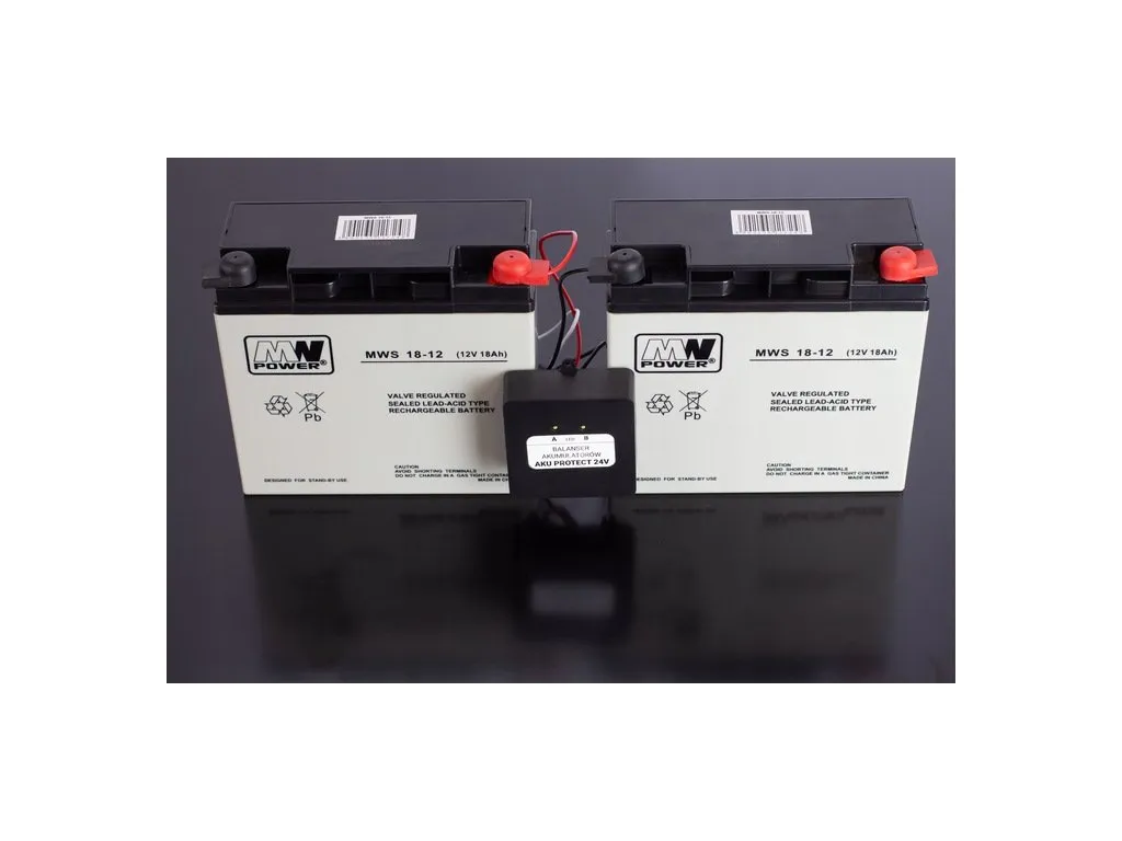Bateriový balancer Aku Protect VOLT Polska 24V - LiFePo4, Gel, AGM