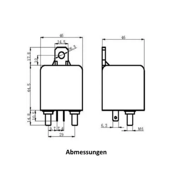 Izolační relé Westech WT662 12V 120A