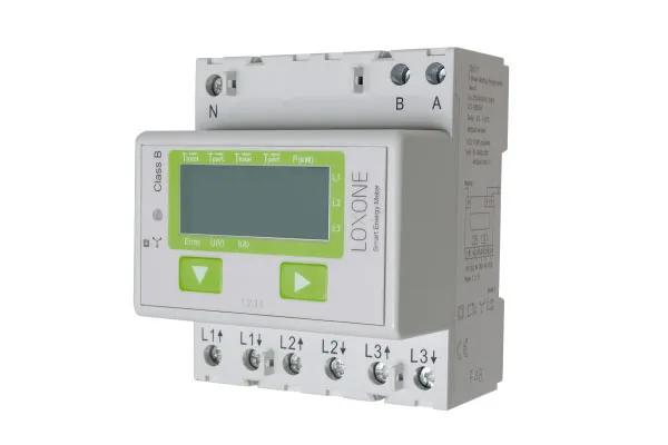 Loxone 3-fázový elektroměr (Modbus)