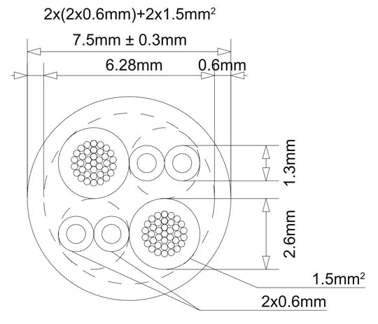 Loxone Tree kabel (200 m)