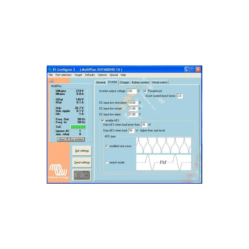 Měnič Victron Multiplus C 24V 1200VA sinus