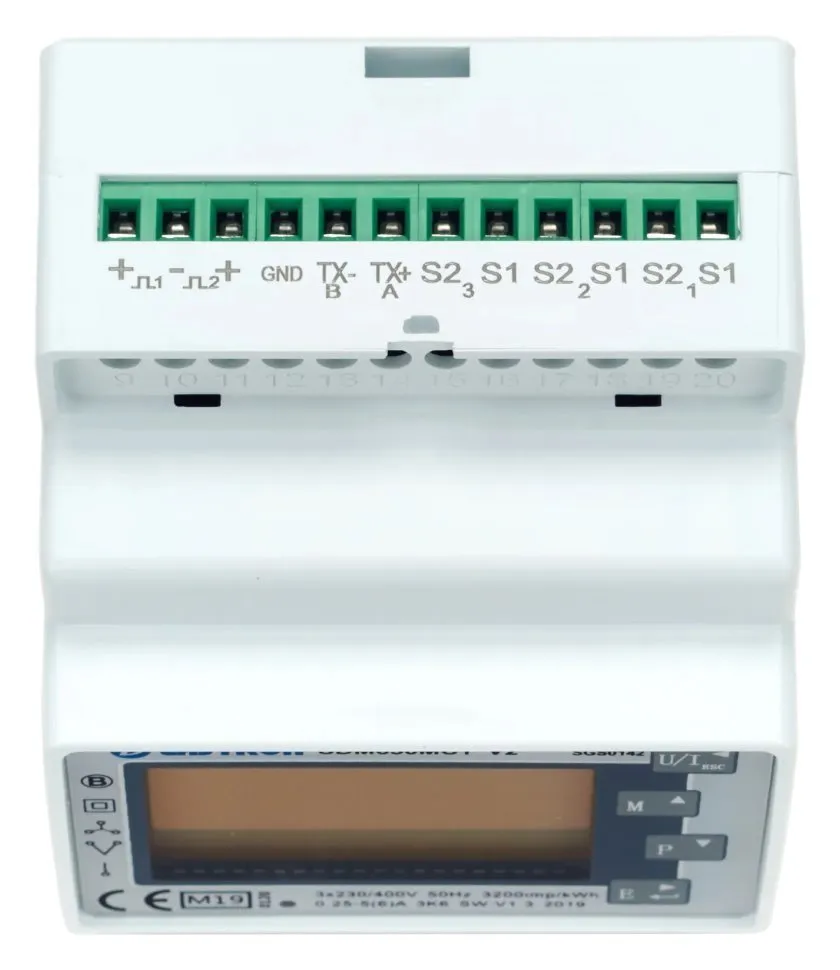 Měřič výkonu Eastron SDM630MCT - 1/3fázový