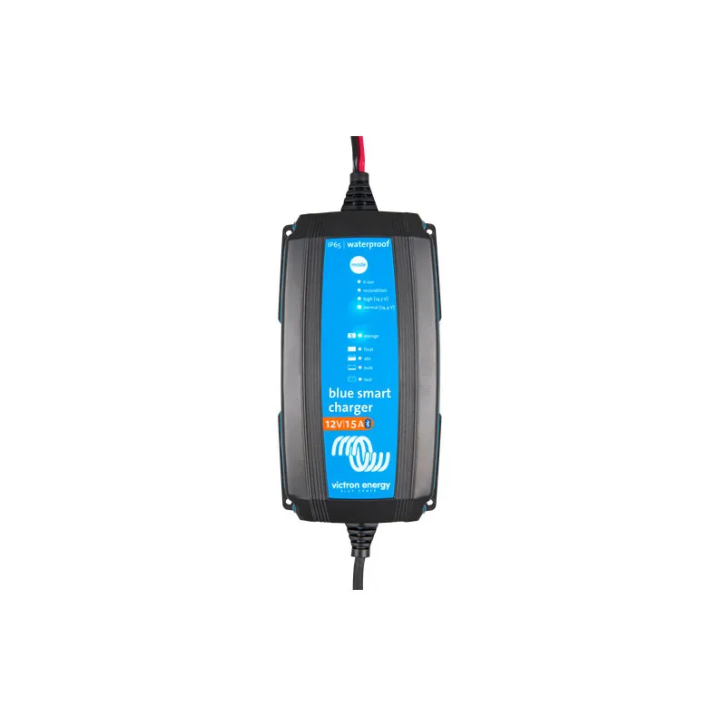 Nabíječka autobaterií BlueSmart 12V 15A IP65 s DC konektorem