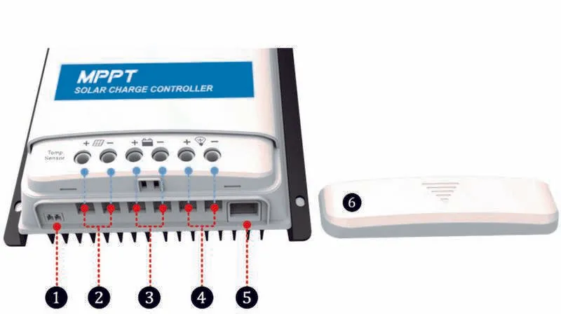 Regulátor nabíjení MPPT EPsolar XDS2 XTRA 1210N 10A 100VDC