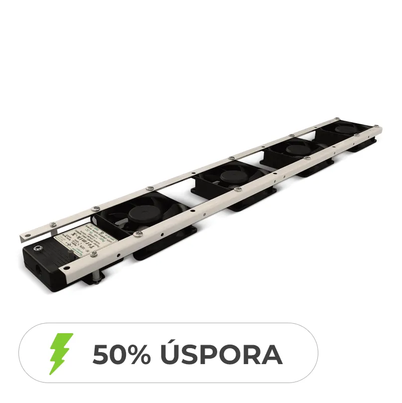 Sada 3x Ventilátor pod radiátor termik 4 ventilátory