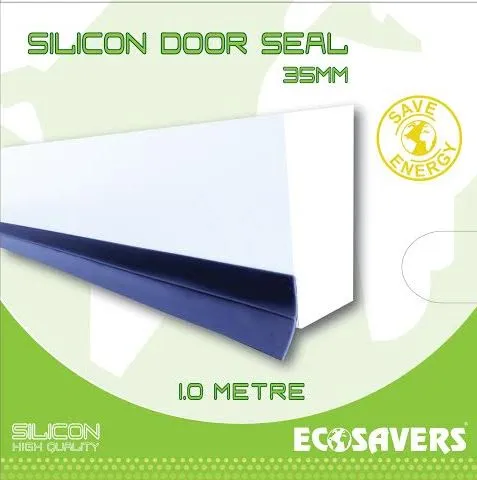 Silikonové samolepicí těsnění na dveře 35mm 1m Ecosavers