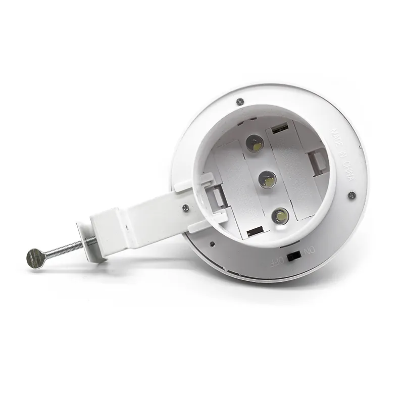 Solární 3 LED lampa na okap / plot