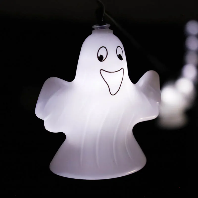 Solární LED řetěz SolarCentre Halloween Ghost - 20 světel