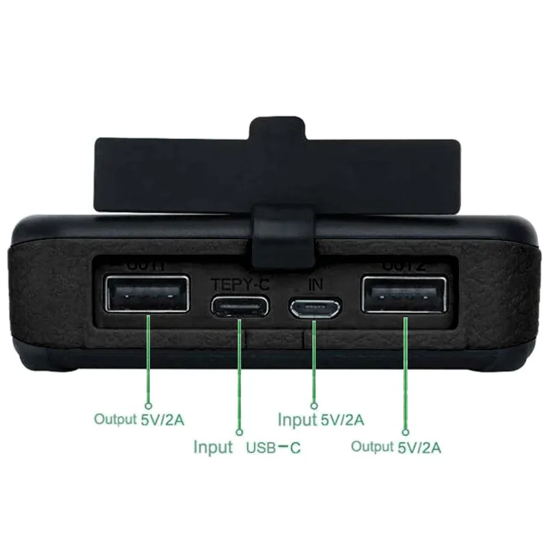 Solární nabíječka s powerbankom 9W 20000mAh ES20000B