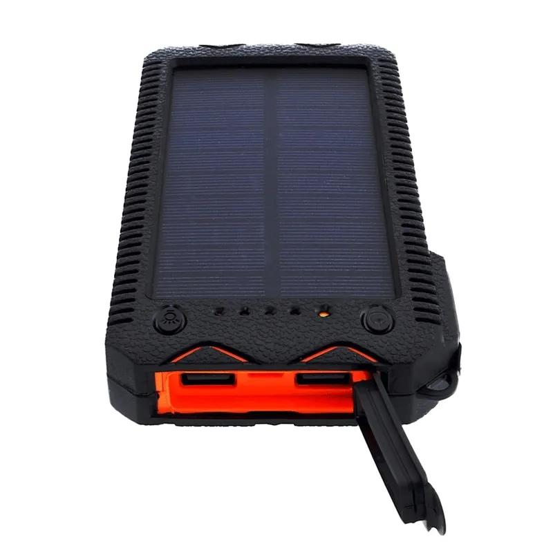 Solární powerbanka 1W 12000mAh S12000Y oranžová