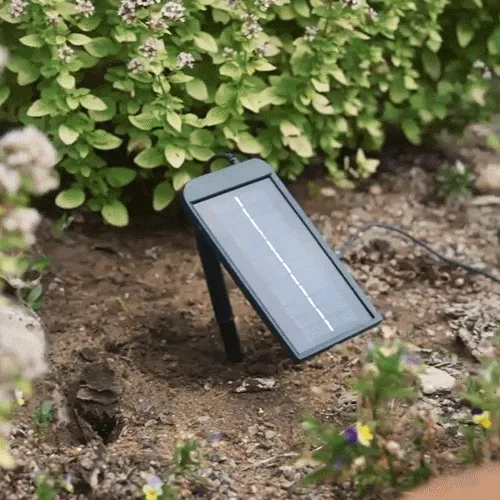 Solární světelný řetěz s USB Lumify Solarcentre - 300 LED / 30m studená bílá