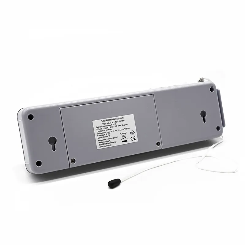 Solární 10 LED systém Esotec 102091 s PIR senzorem i vypínačem