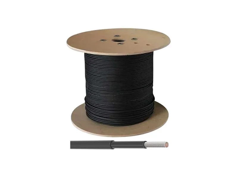 Solární kabel jednožilový 6mm - 1m