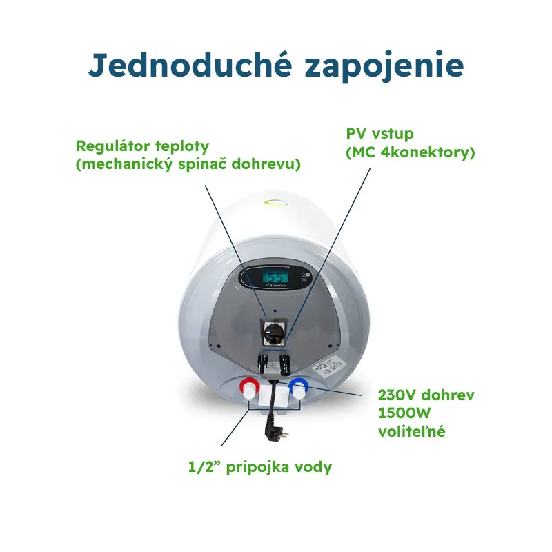 Solární ohřev vody Fothermo PVB-30 AC