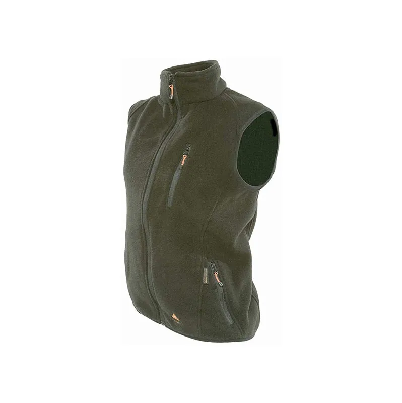Vyhřívaná vesta Alpenheat FIRE-FLEECE velikost M olivově zelená
