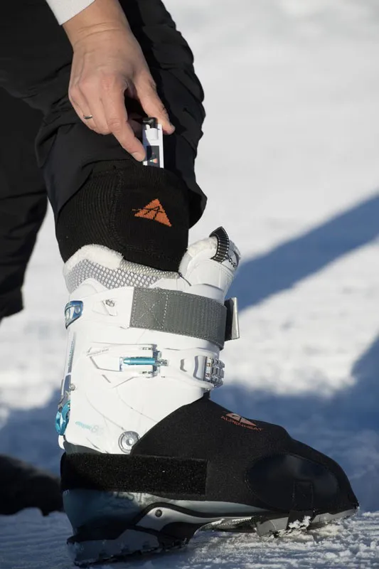 Vyhřívané ponožky Alpenheat FIRE-SOCKS bavlna velikost L