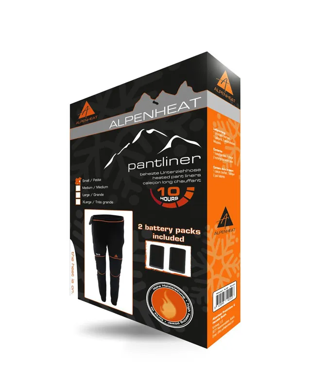 Vyhřívané spodky Alpenheat FIRE-PANTLINER velikost XL