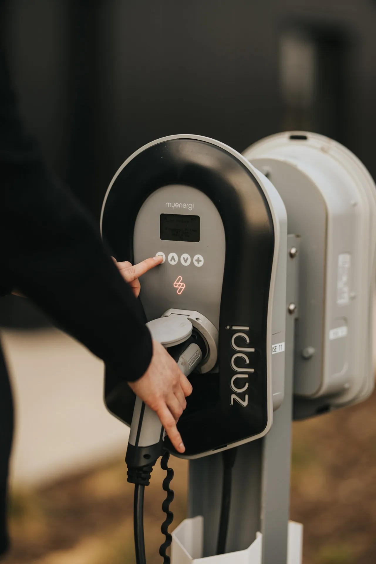 Wallbox Zappi zásuvka 11-22kW bílá (typ 2)