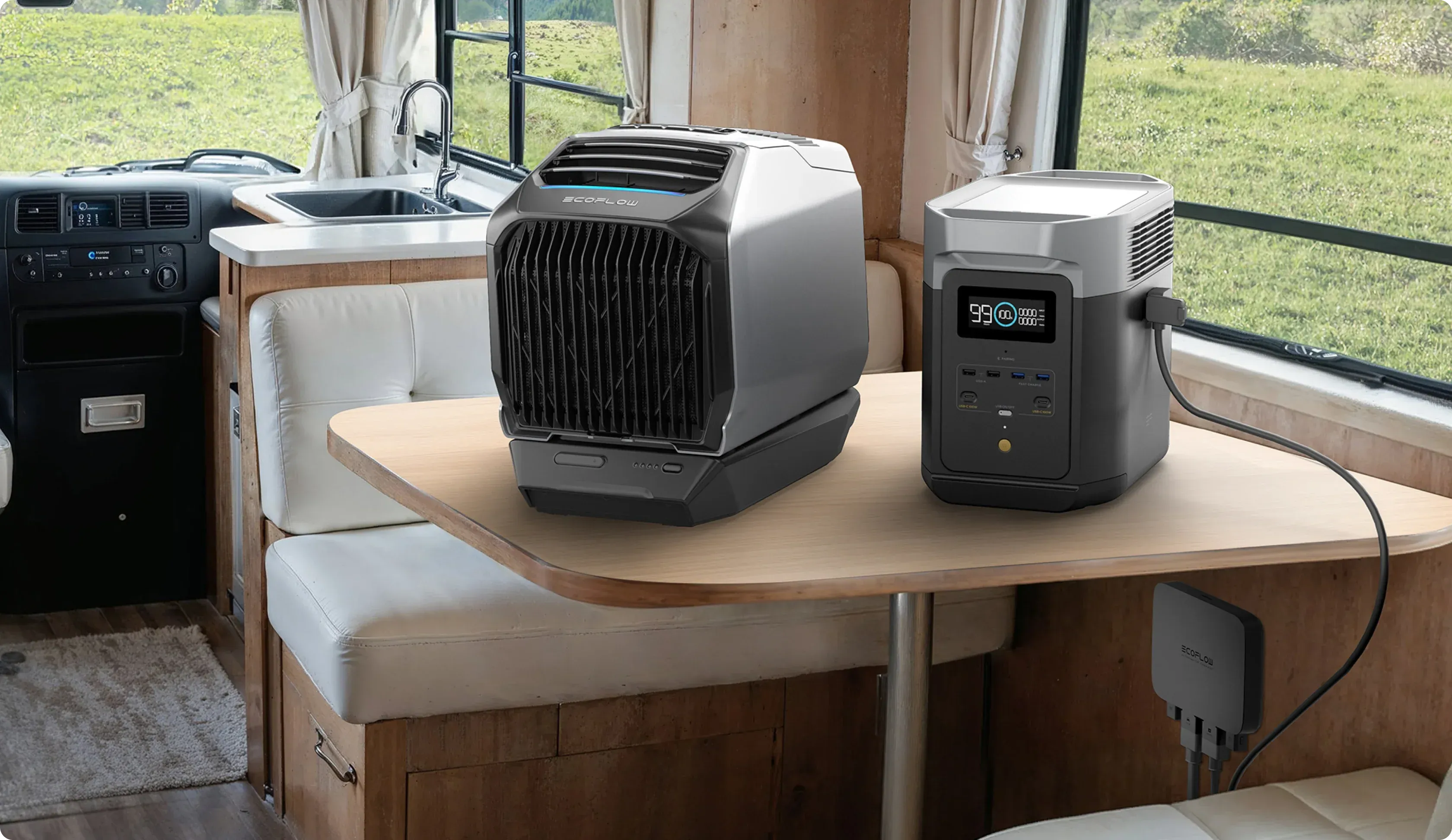 EcoFlow alternátorový nabíječ 3v1