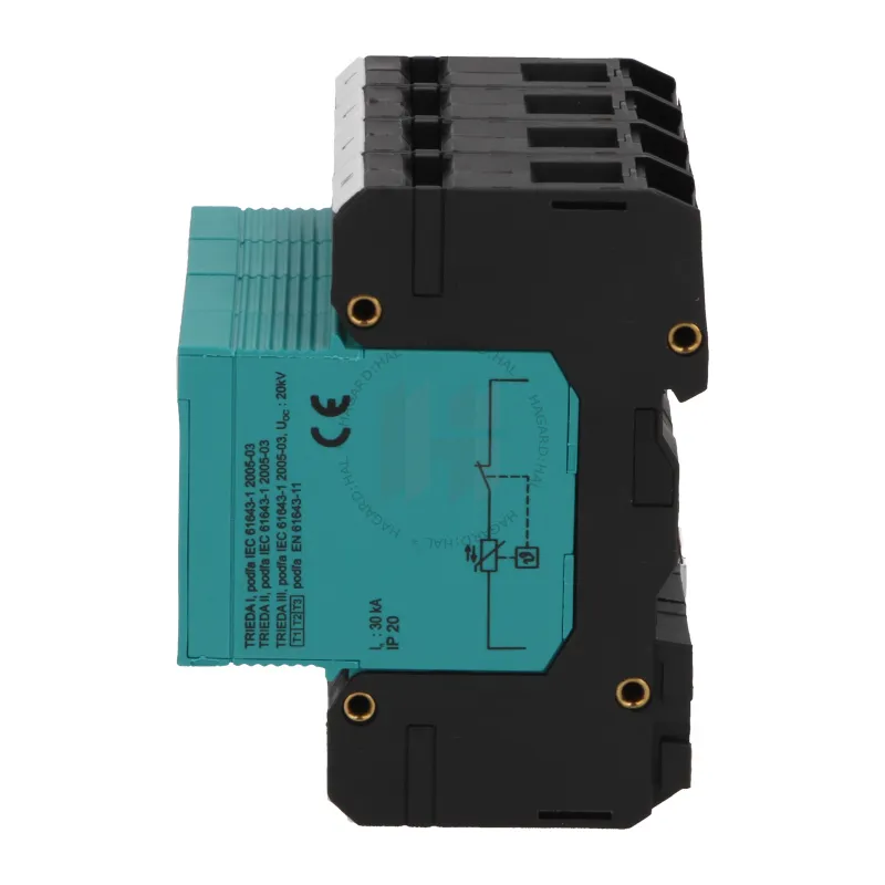 Přepěťová ochrana AC T1+T2 Kiwa 81.004 4P 280V/12,5kA