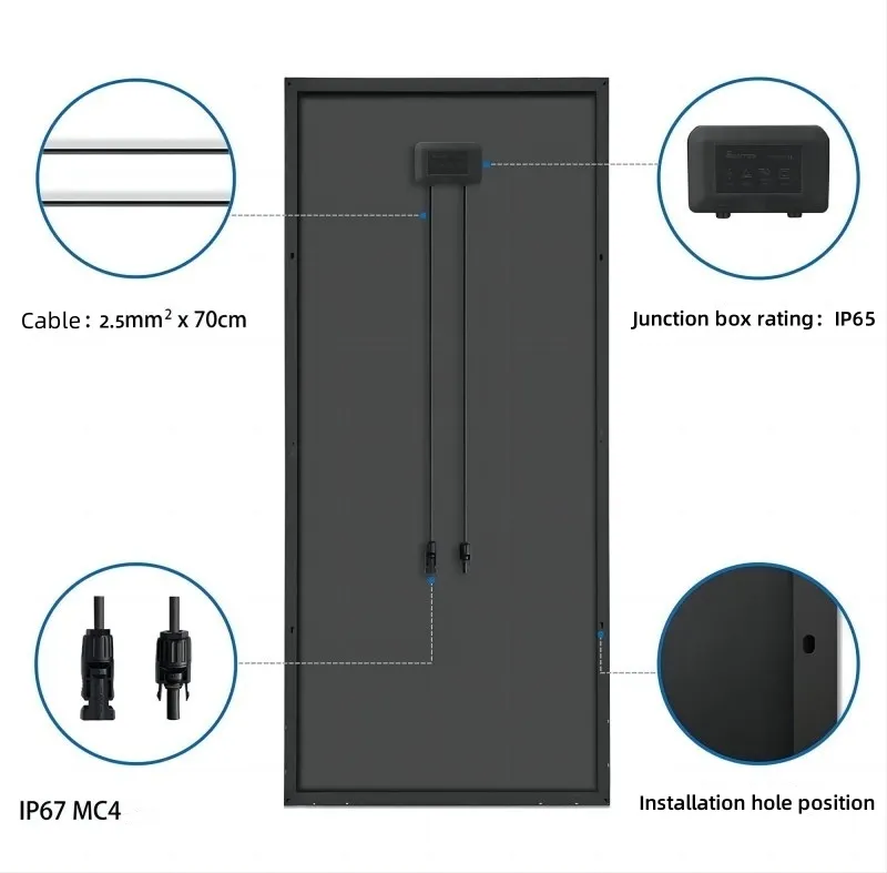 Solární panel monokrystalický Solarfam 240Wp (zánovní)