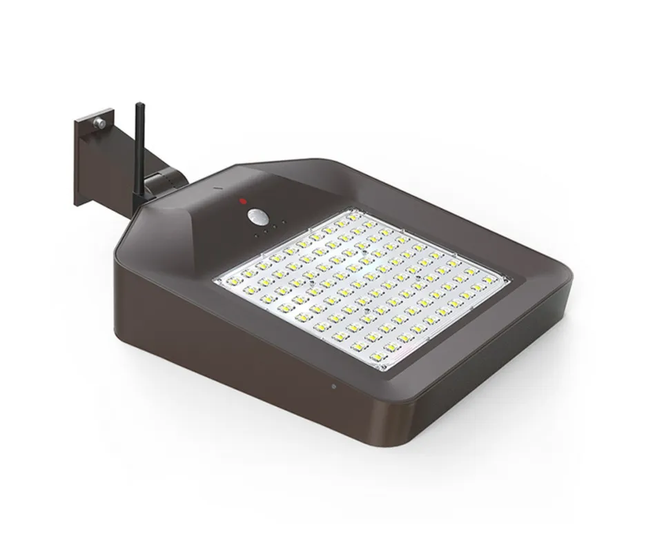 Solárna pouličná lampa AAL-02 5000 lm s ovládaním cez APP na stĺp / stenu