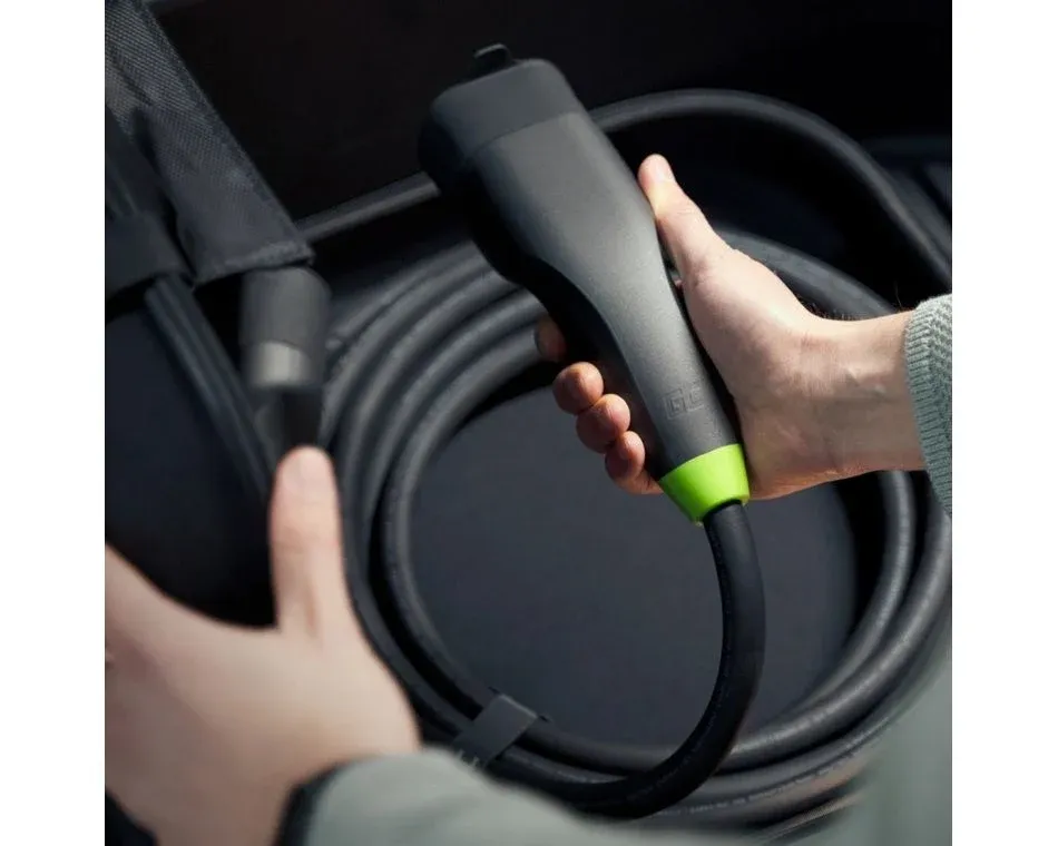 EV nabíjecí kabel Green Cell Snap Type 2 22kW 5m